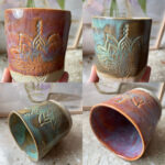 Keramik Geschirr kaufen Steingut Steinzeug Tasse getöpfert
