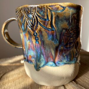 handgemachte Tasse Keramik getöpfert Becher