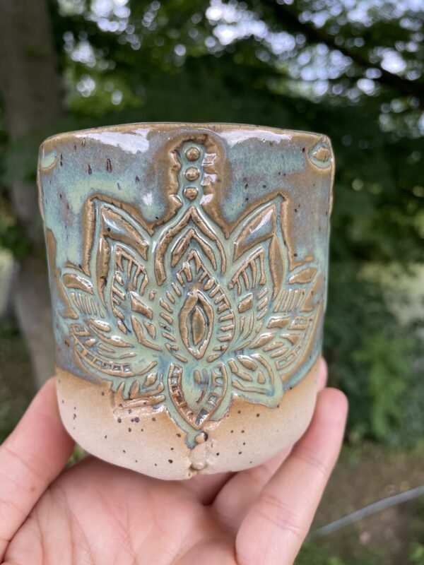 Tasse getöpfert türkis Töpferware handgemacht türkis Keramik Tasse Becher handgemacht getöpfert Keramik Tasse handgemacht getöpfert