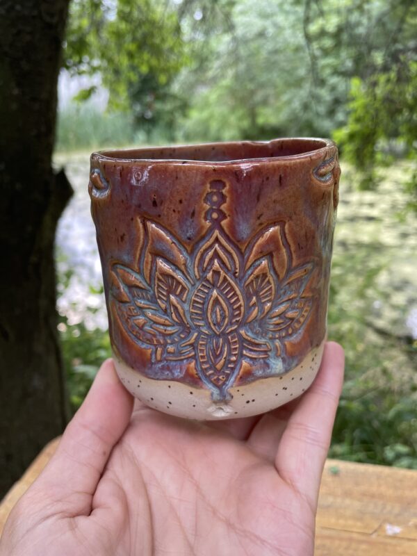 Keramik Tasse handgemacht getöpfert Keramik Tasse handgemacht getöpfert