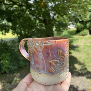 Keramik Tasse handgemacht getöpfertKeramik Tasse handgemacht getöpfert