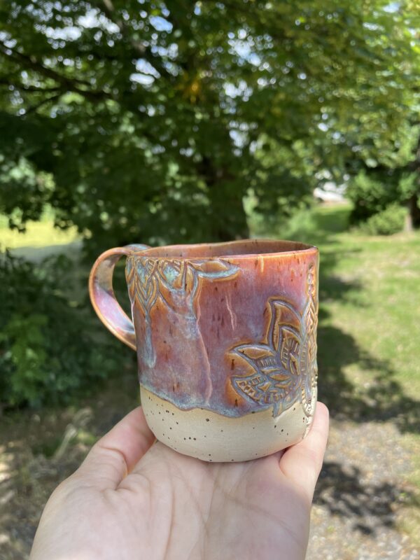 Keramik Tasse handgemacht getöpfertKeramik Tasse handgemacht getöpfert