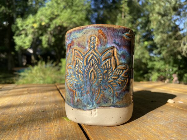 Teetasse türkis 500ml Tassen getöpfert Tasse getöpfert Keramik