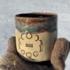 Mondphasen Becher Keramik Tasse handgemacht Mond Galaxie