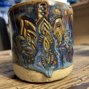 getöpferte becher ohne henkel Keramik handemacht Tasse