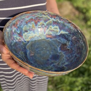 große Keramik Schale handgemacht