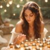 Geschenke für Hochzeitsgäste Wunderfunkel Hochzeit Tischdeko Gäste Spiele boho Gastgeschenk