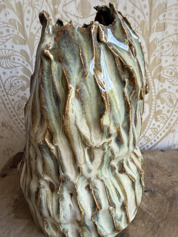 Exklusive Keramik Vase Designer Vase Luxus Wohnzimmer Deko exklusive Keramik Einzelstück