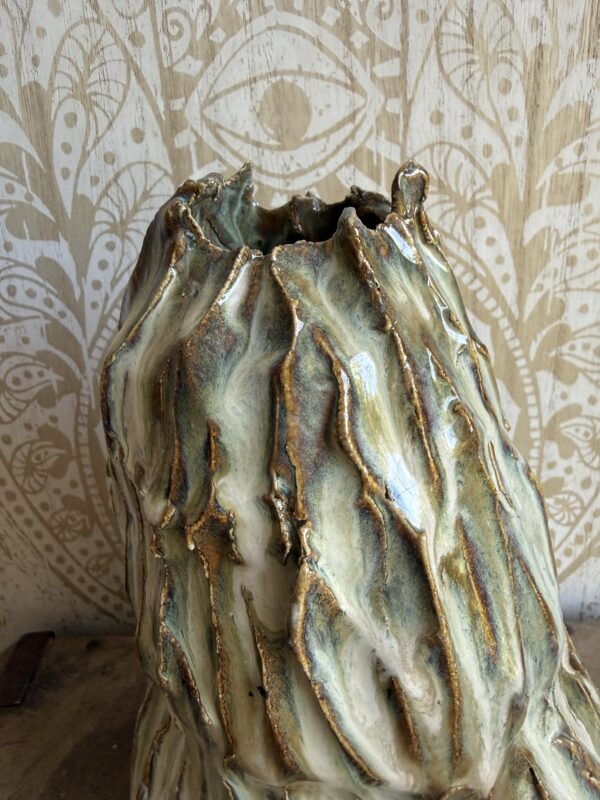 Exklusive Keramik Vase Designer Vase Luxus Wohnzimmer Deko exklusive Keramik Einzelstück