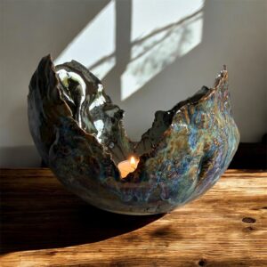 moderne keramik deko schale Kunst Galerie Wohnzimmer handgemacht in Deutschland