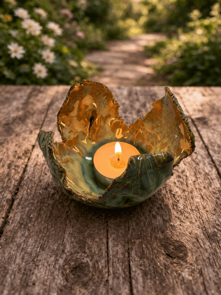 Gartendeko aus Keramik