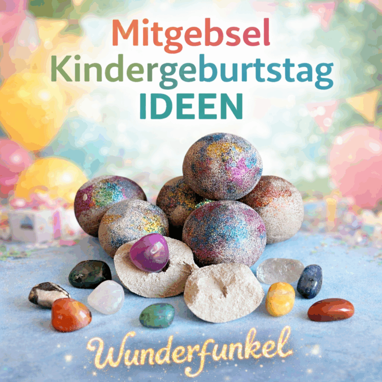 Wie viel Geld für ein Mitgebsel Kindergeburtstag? Mitgebsel Kindergeburtstag Ideen mit Wunderfunkel Edelstein Überraschung