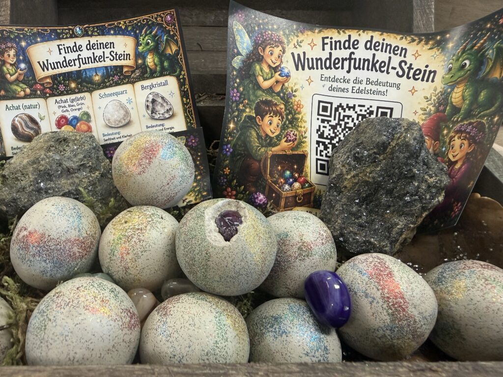 Was kann man als Glücksbringer verschenken? Schatzsuche Set Kindergeburtstag Schatzsuche Set Kindergeburtstag Wunderfunkel Schatz