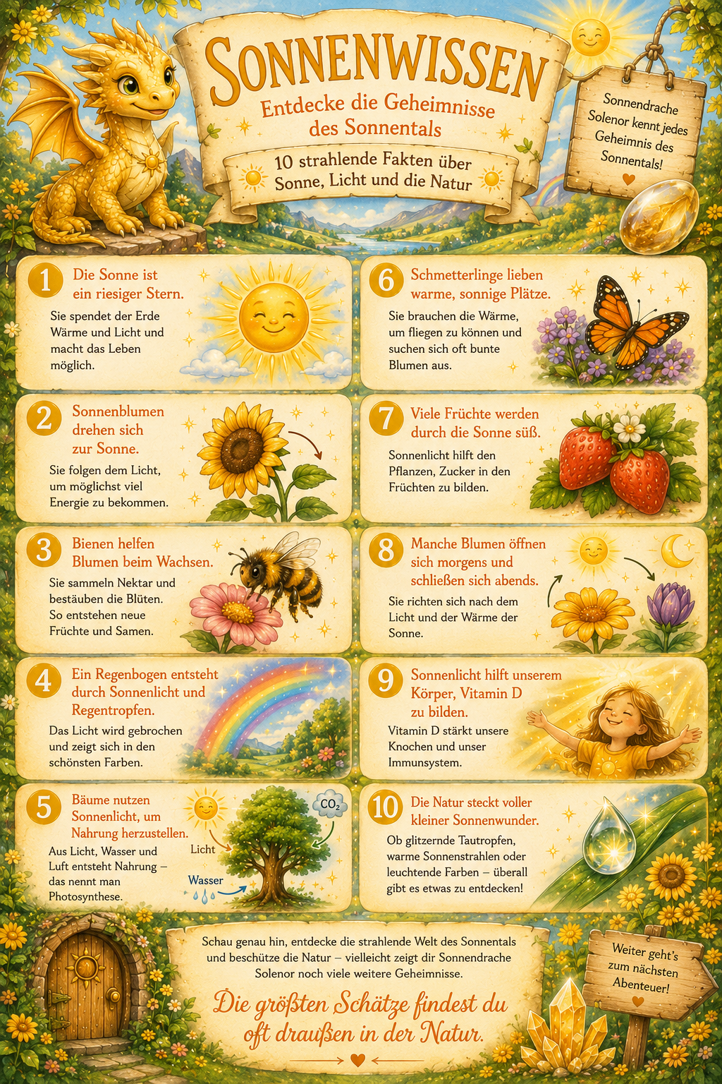 Sonne Wissen 10 Fakten Wunderfunkel Welt