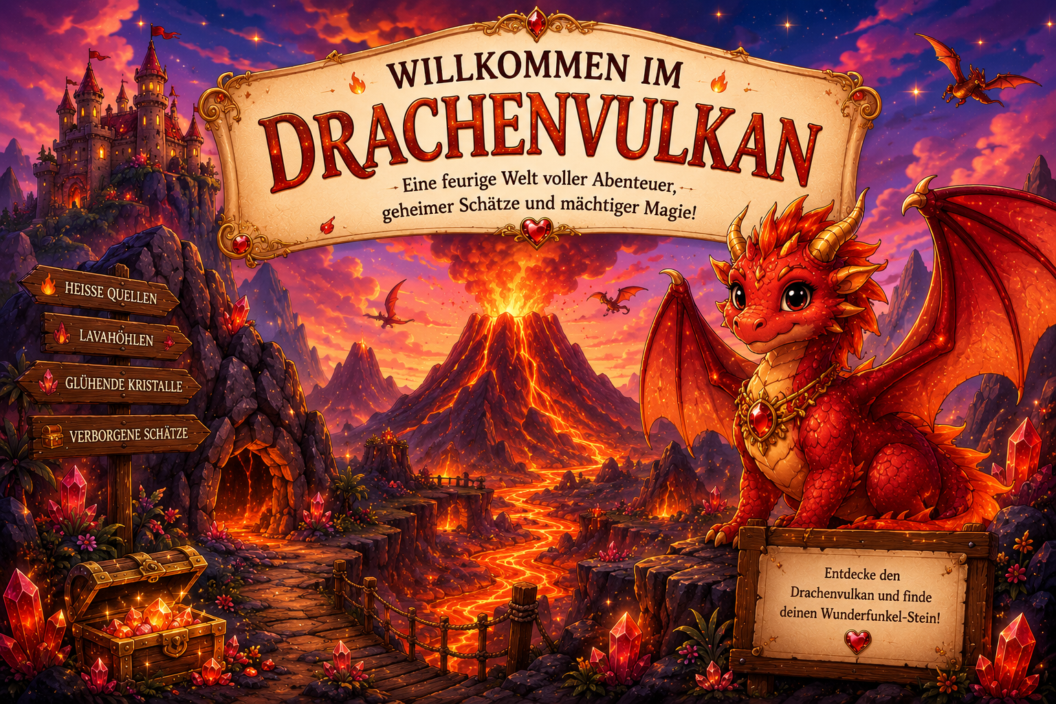 drachenvulkan Feuerdrache Ignis Wunderfunkel Welt Kinder Wunderfunkel Welt Sanddünen Wüstenfuchs Naru Wunderfunkel Welt basteln Sand Bilder Sanddünen Wüstenfuchs Naru basteln Wunderfunkel Welt basteln mini abenteuer mit Kindern Wunderfunkel ausmalbild