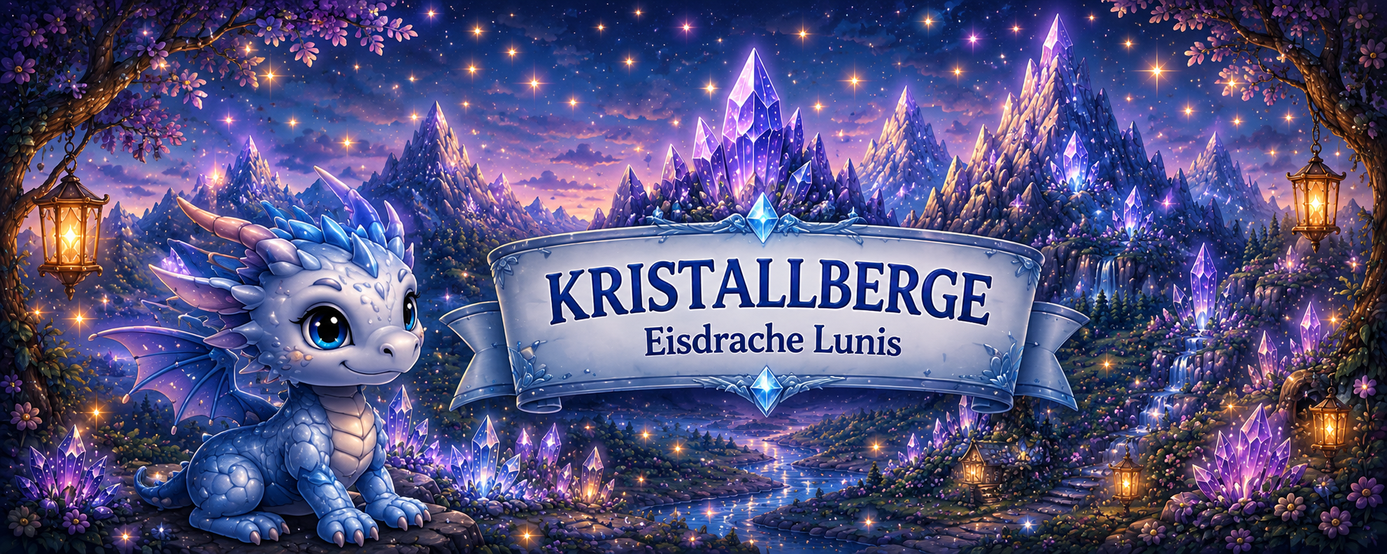 Eisdrache Lumis Wunderfunkel Welt