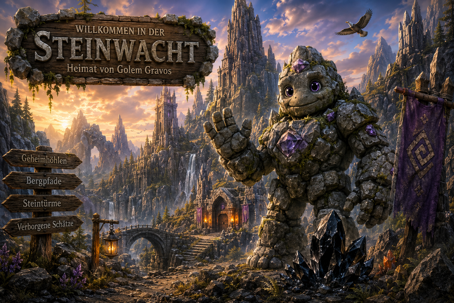Steinwacht Wunderfunkel Welt