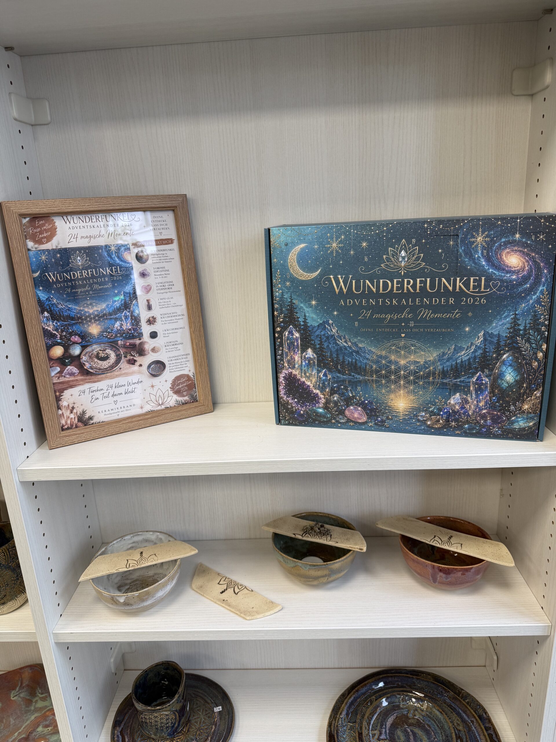 Keramikbrand und Wunderfunkel im ersten Pop Up Store Freiberg mit handgemachter Keramik und besonderen Geschenkideen