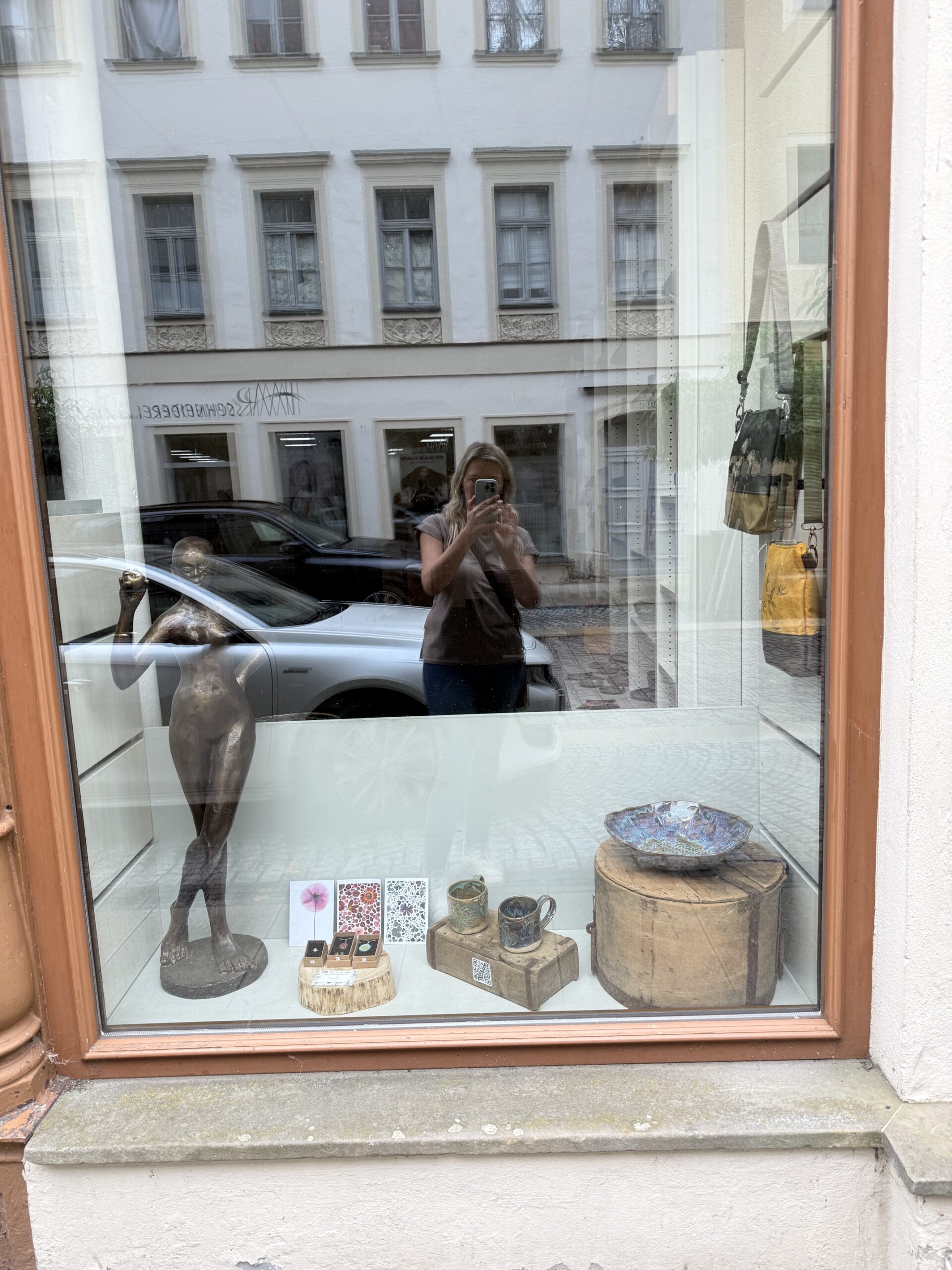 Keramikbrand im Pop Up Store Freiberg während der Vorbereitungen für die Hobbymesse Leipzig und den Wunderfunkel Messestand