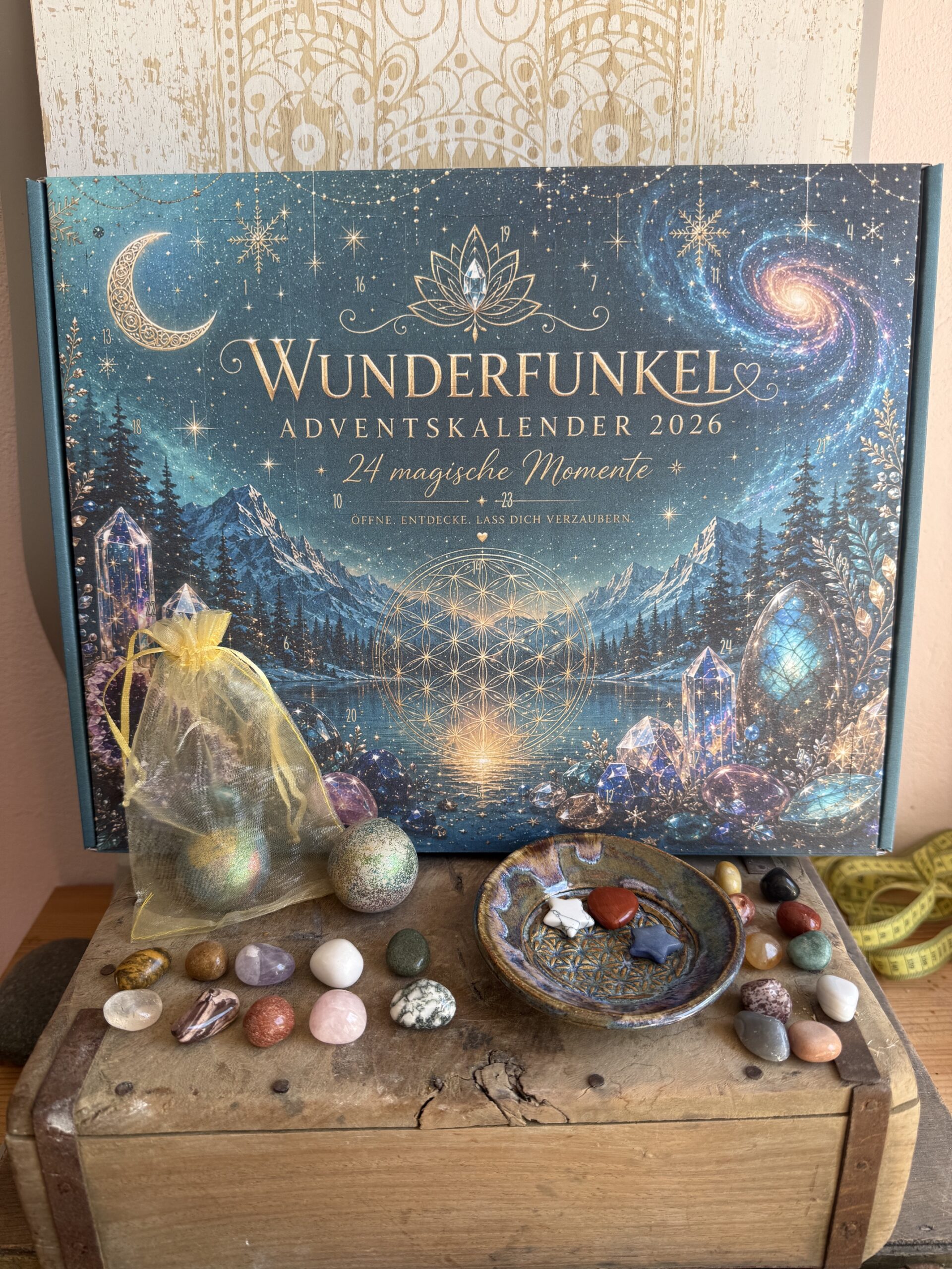 24 Türchen voller Magie – Wunderfunkel Adventskalender 2026 für Frauen