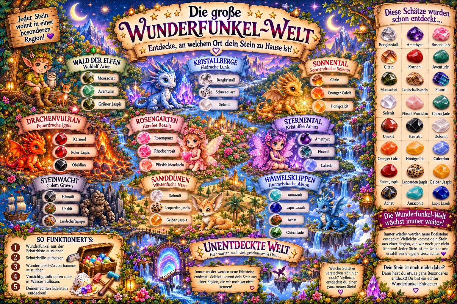 wunderfunkel welt Edelsteine